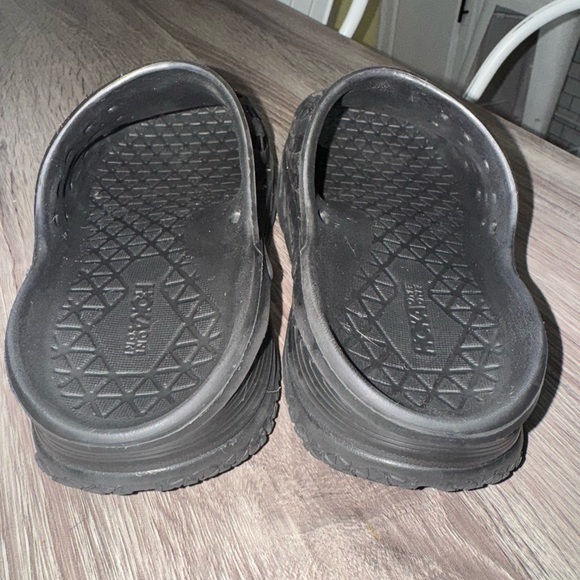 Hoka Black Slide Sandals W6 - Picture 4 of 10